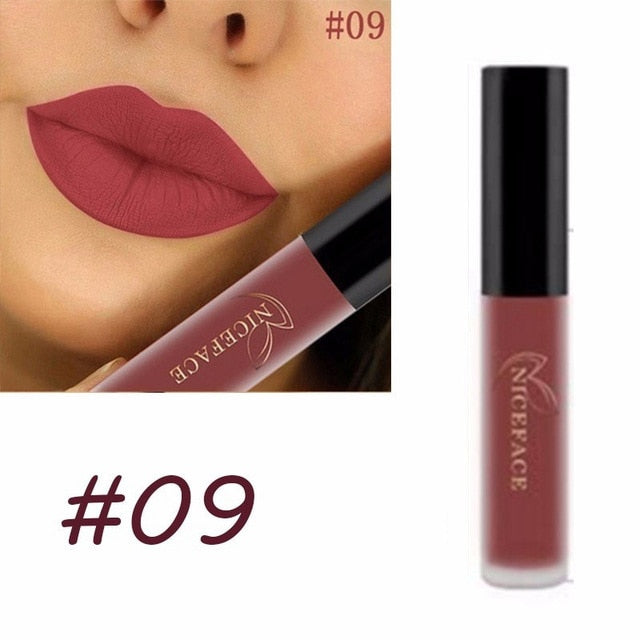 Red 28 Color Lipsticks Matte Waterproof