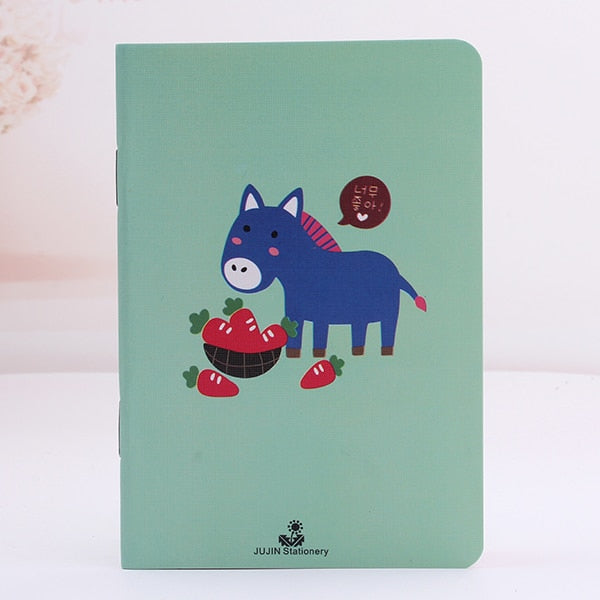 1PC 85*120mm Small Animal Series Notebooks 24 Sheets