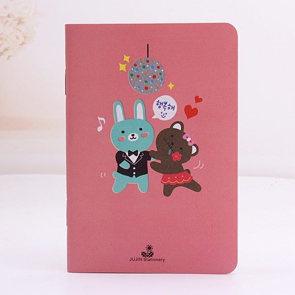 1PC 85*120mm Small Animal Series Notebooks 24 Sheets