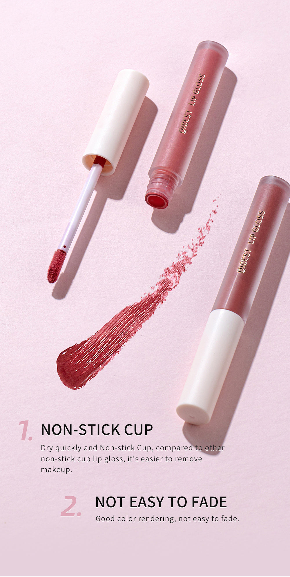 Matte Liquid Lipstick Velvet Lip Gloss Long-lasting Lipstick