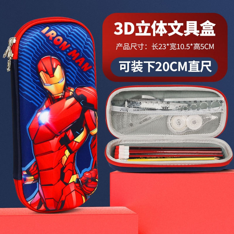 original disney marvel 3D Stereo Pencil Case