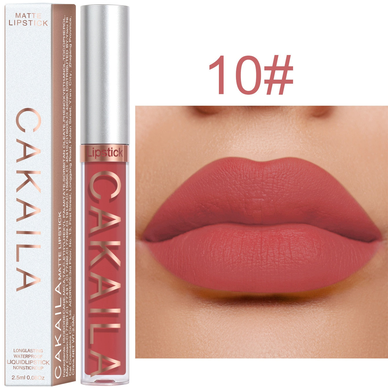 Matte Pink Velvet Lipstick 18 Colors Lip Gloss