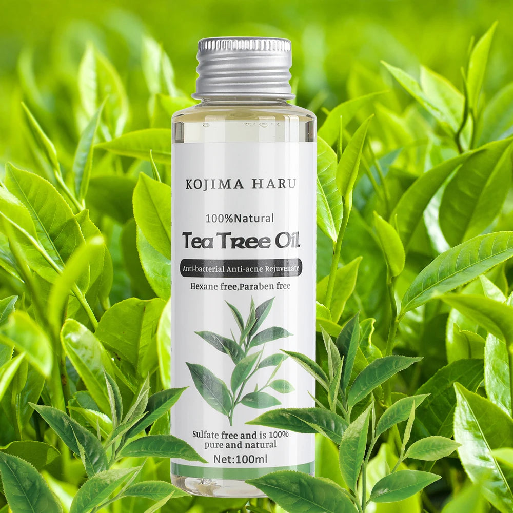 100ml Natural Tea Tree Oil Massage Oil for Relaxation and Hydration