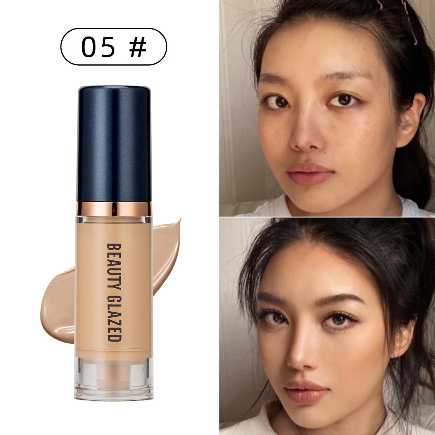 6ml Waterproof Matte Liquid Foundation Cream