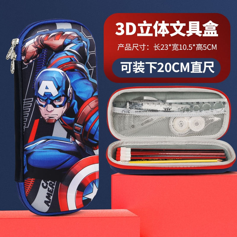 original disney marvel 3D Stereo Pencil Case