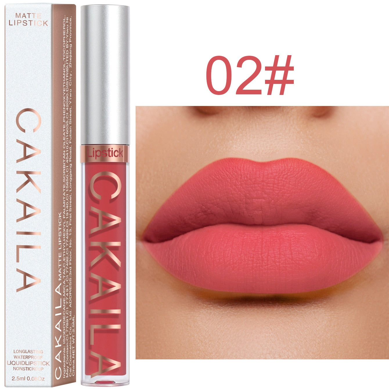 Matte Pink Velvet Lipstick 18 Colors Lip Gloss