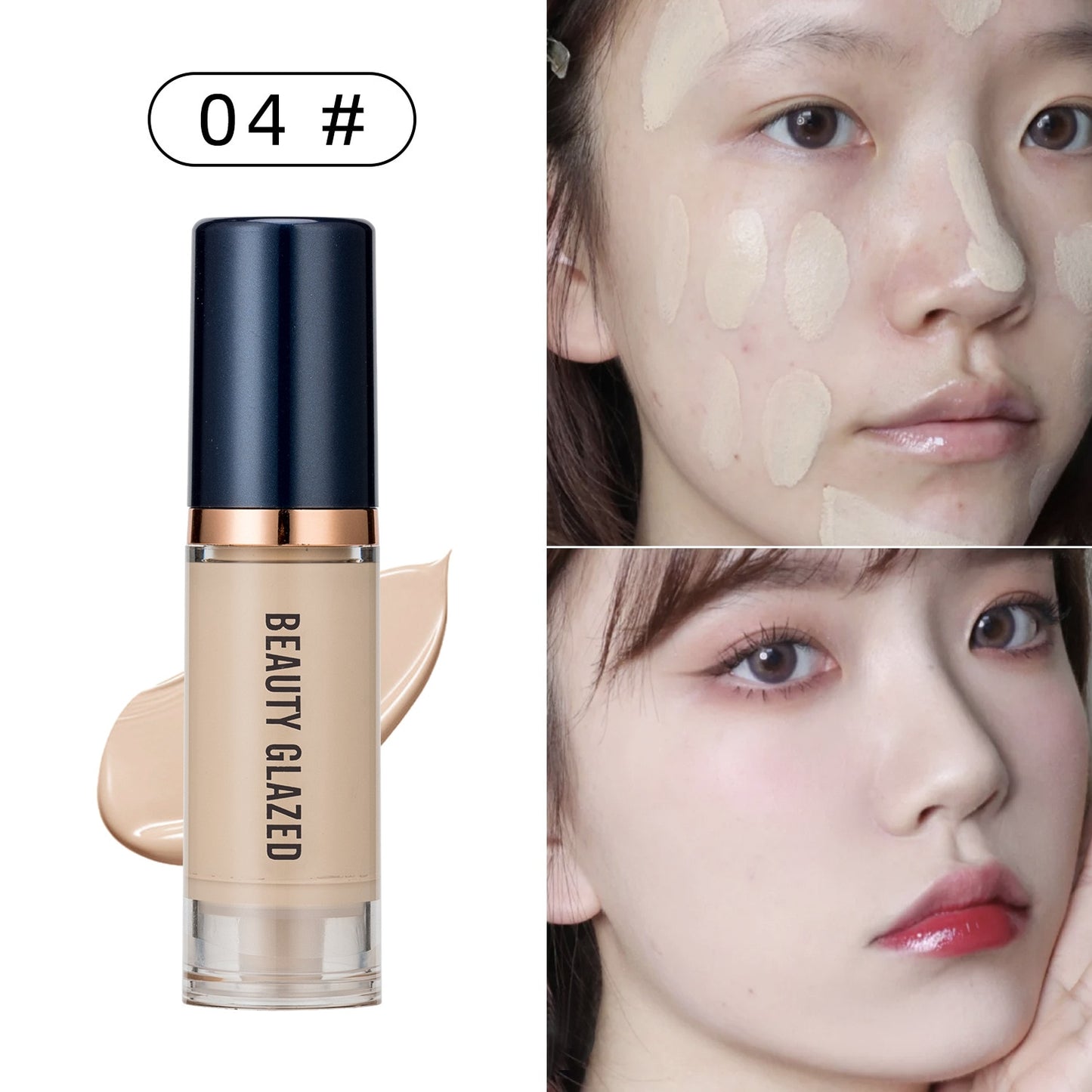 6ml Waterproof Matte Liquid Foundation Cream