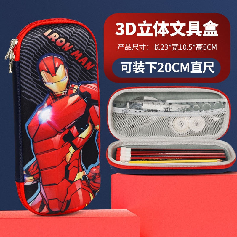 original disney marvel 3D Stereo Pencil Case