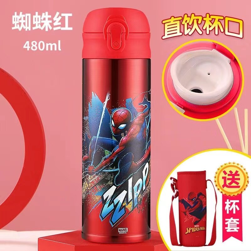 Disney Thermos Bottle Children Cartoon Water Cups