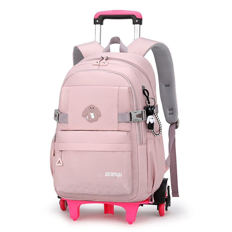 School Wheeled Backpack for Kids