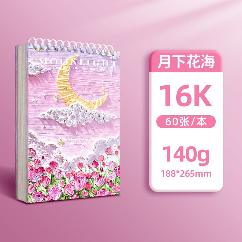 A4/16K Sketchbook Hard Shell Thickened 300g