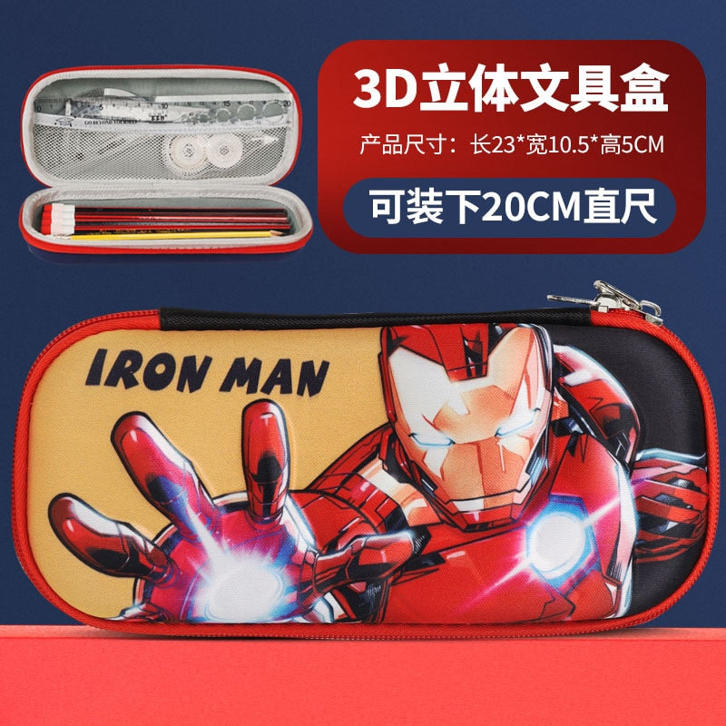 original disney marvel 3D Stereo Pencil Case