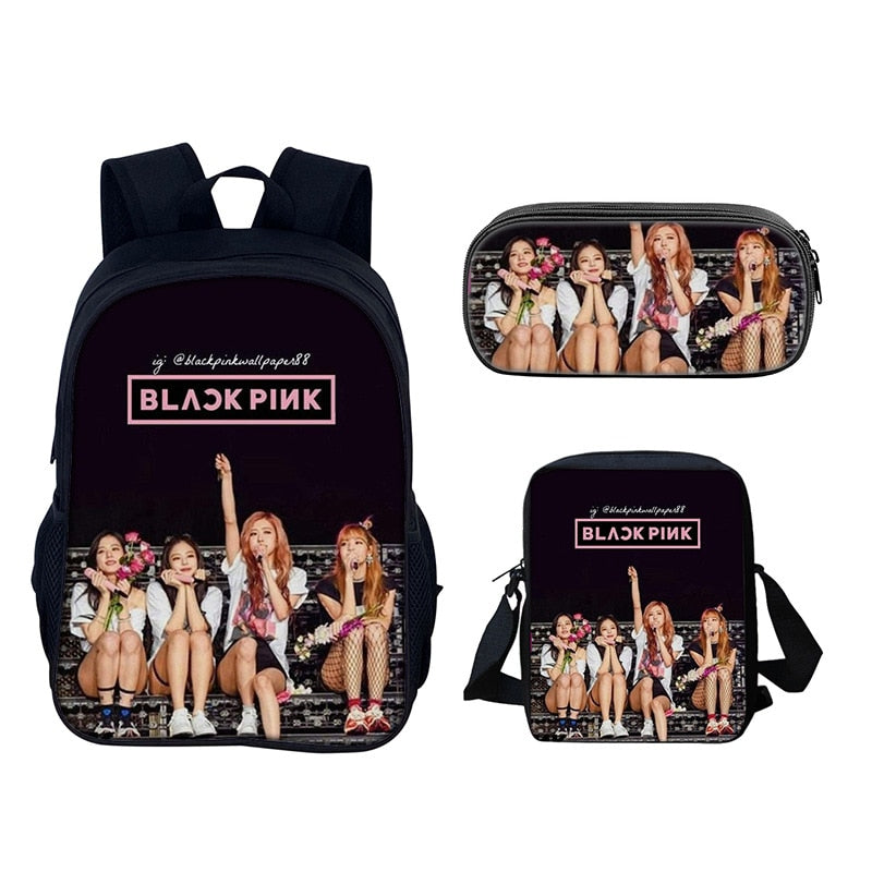 Kpop Lisa Rose Schoolbag