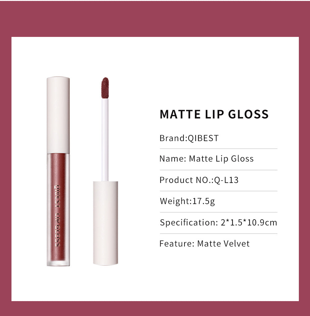 Matte Liquid Lipstick Velvet Lip Gloss Long-lasting Lipstick