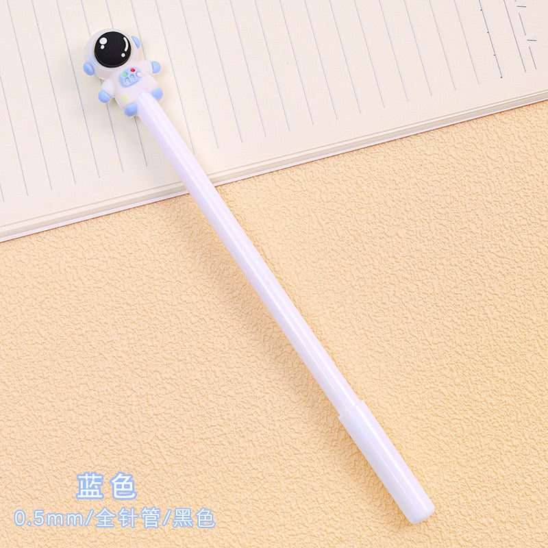 60 Pcs Creative Cartoon Astronaut Neutral Pen