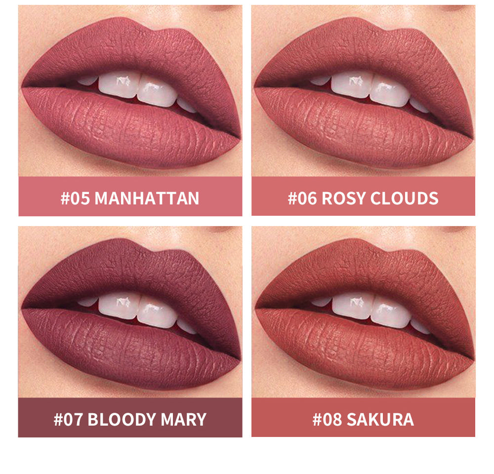 Matte Liquid Lipstick Velvet Lip Gloss Long-lasting Lipstick