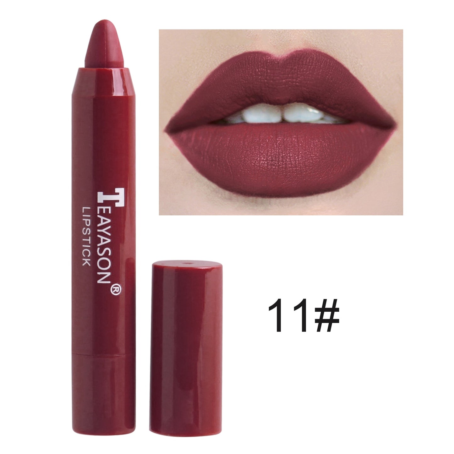 12 Colors Sexy Matte Lipstick Waterproof Long Lasting