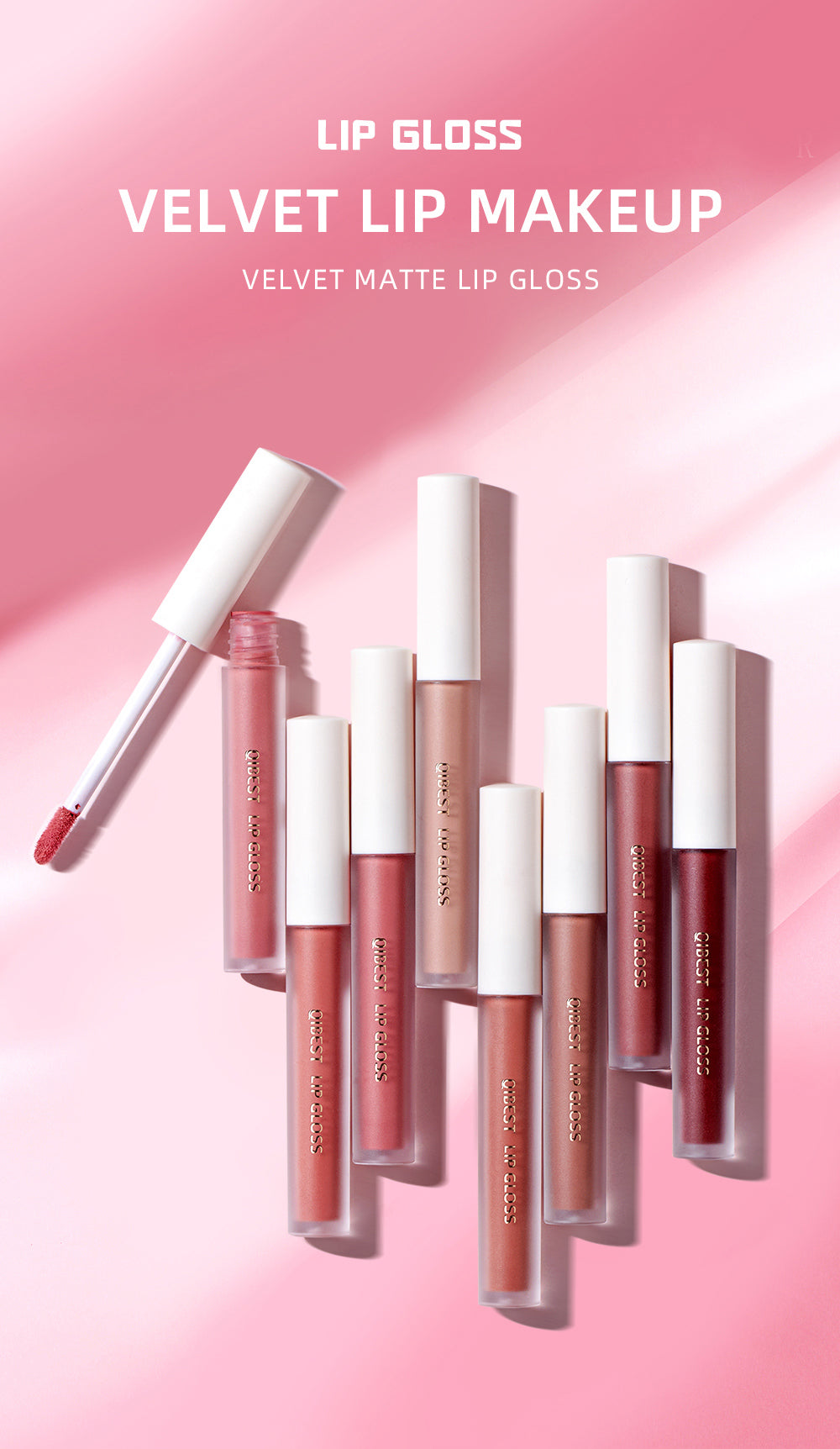 Matte Liquid Lipstick Velvet Lip Gloss Long-lasting Lipstick