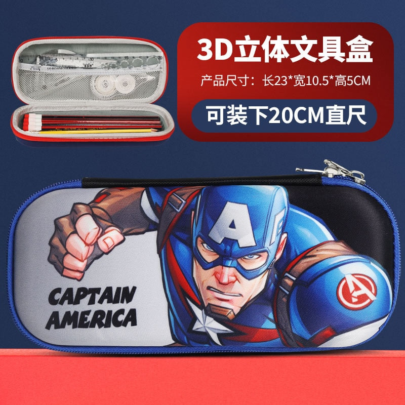 original disney marvel 3D Stereo Pencil Case