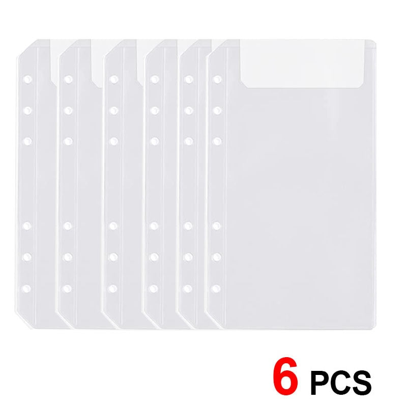 New Budget Planner Cash Envelope Savings Money 6 Holes Binder