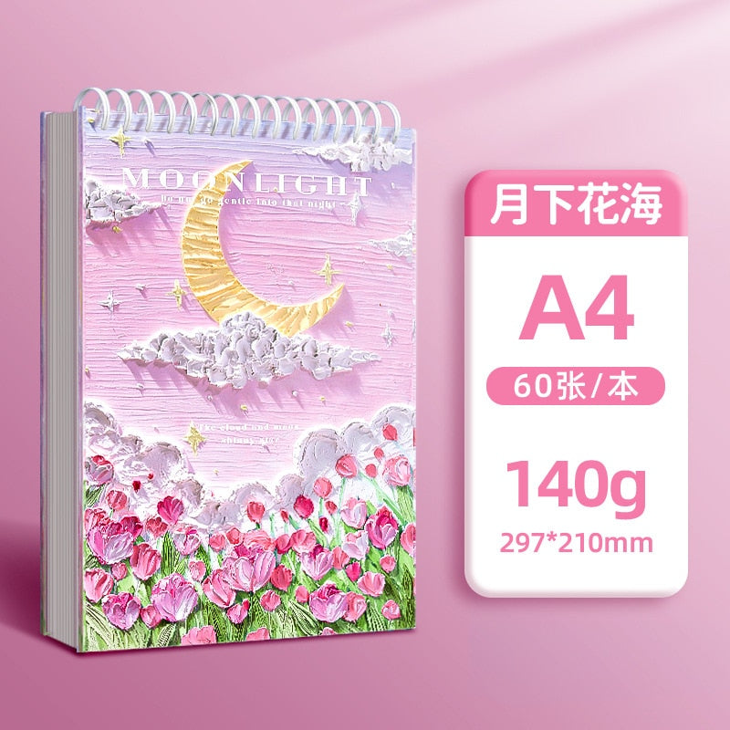 A4/16K Sketchbook Hard Shell Thickened 300g