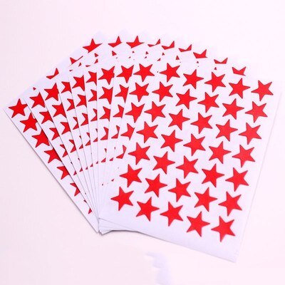 10 Sheets/set Kindergarten Award Gold-Plated Glitter