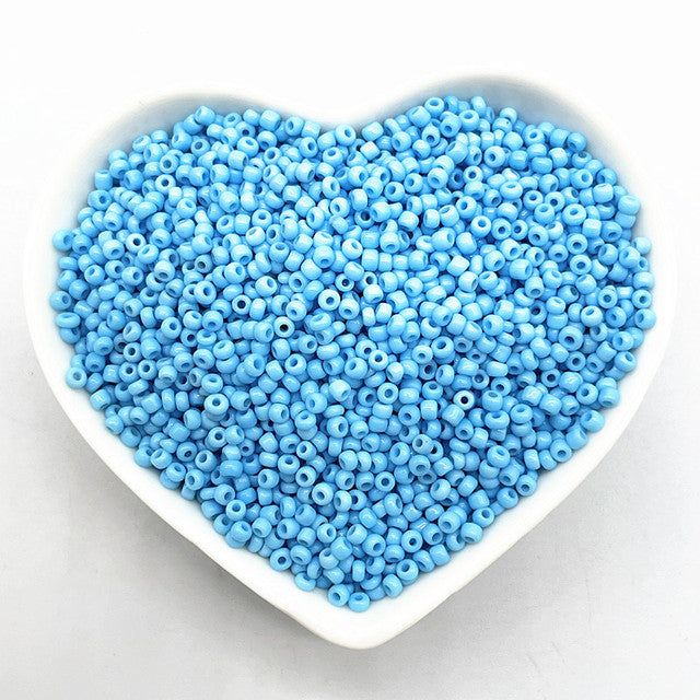 15g 2mm 3mm 4mm Effect of The Lacquer That Bake Charm Czech Glass Seed Beads DIY Bracelet Beads for Jewelry Making Accessories