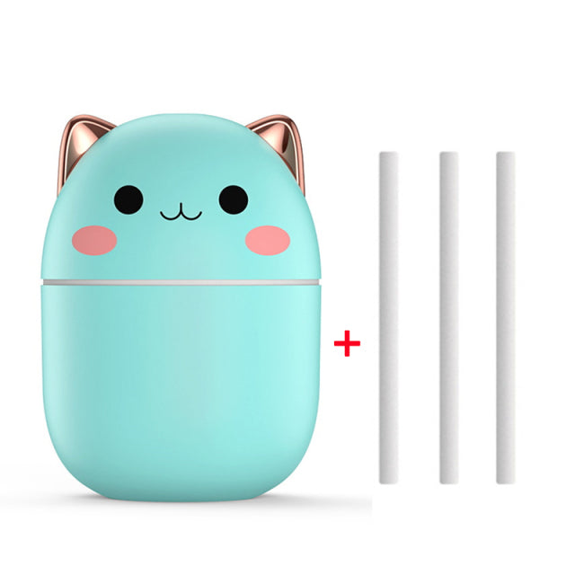 200ml Air Humidifier Cute Kawaiil Aroma Diffuser