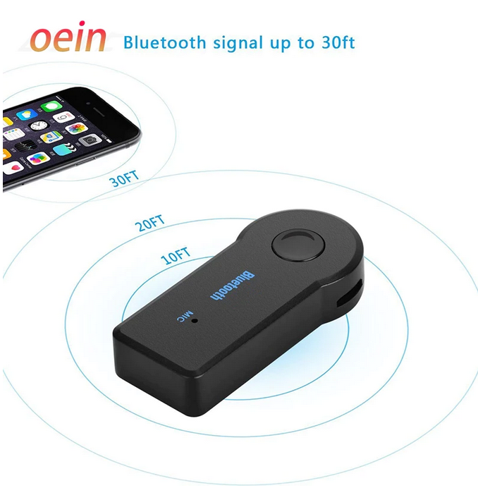 2 in 1 Wireless Bluetooth 5.0 Receiver Transmitter Adapter 3.5mm Jack For Car Music Audio