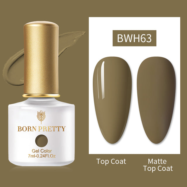 BORN PRETTY Gel Nail Polish All For Manicure 88 Colors Soak Off UV Gel Semi-Permanant Varnish Hybrids For Nail Art Gel Top Coat
