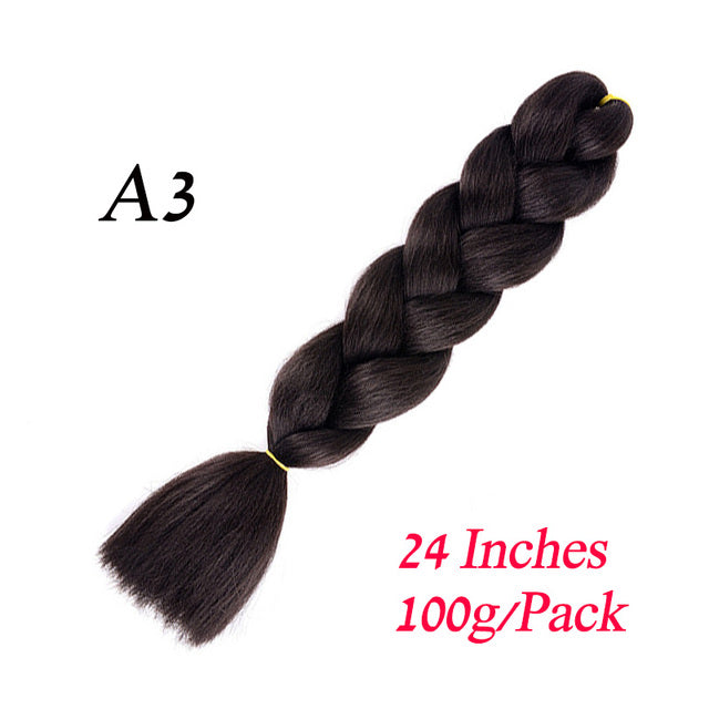 Lihui 24 Synthetic Braiding Hair Ombre Braiding