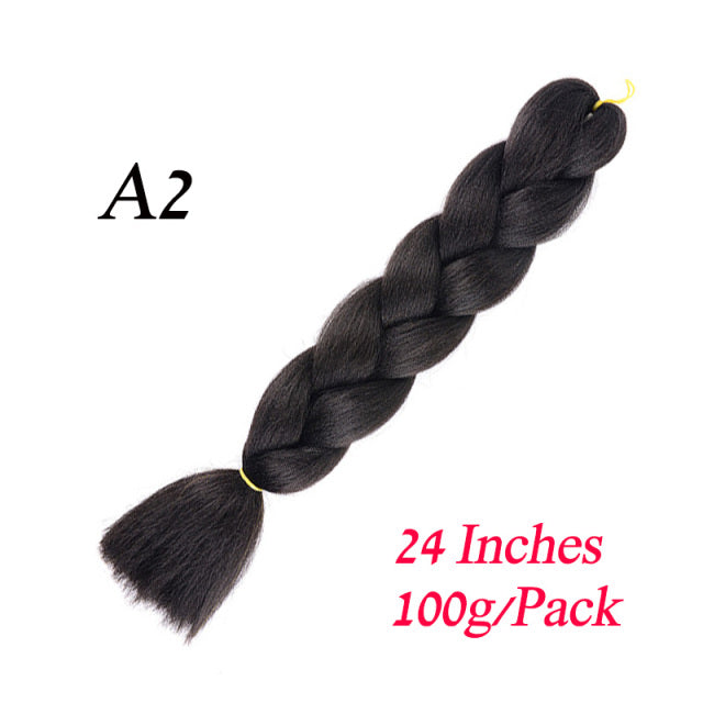 Lihui 24 Synthetic Braiding Hair Ombre Braiding