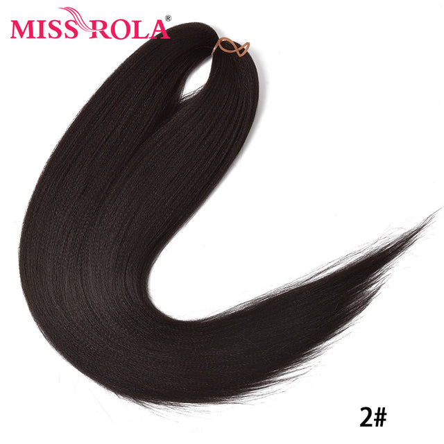 Miss Rola Synthetic 22 Inch 60G Kanekalon Hair Jumbo Braid Yaki Straight