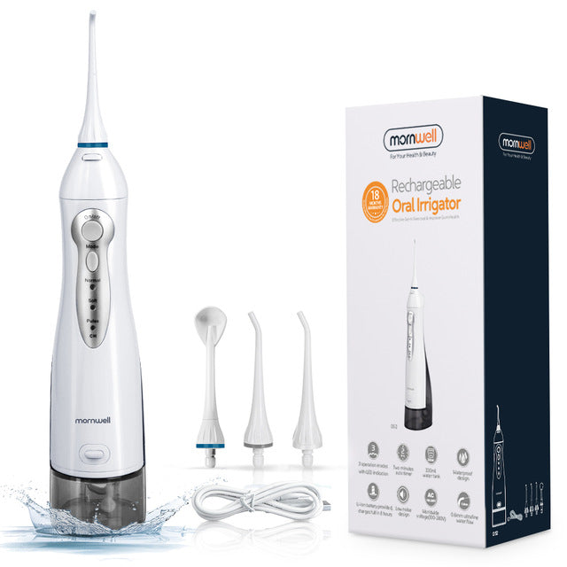 Oral Irrigator USB Rechargeable Teeth Cleaner