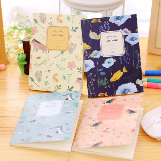 4Pcs Ruled Lined Notebook
