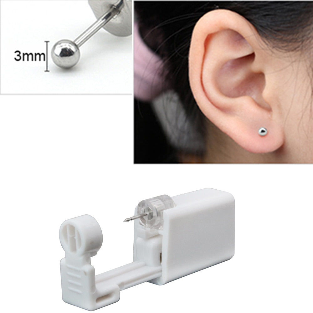 Disposable Sterile Ear-Piercing Unit Cartilage- 1/2/4 Pcs