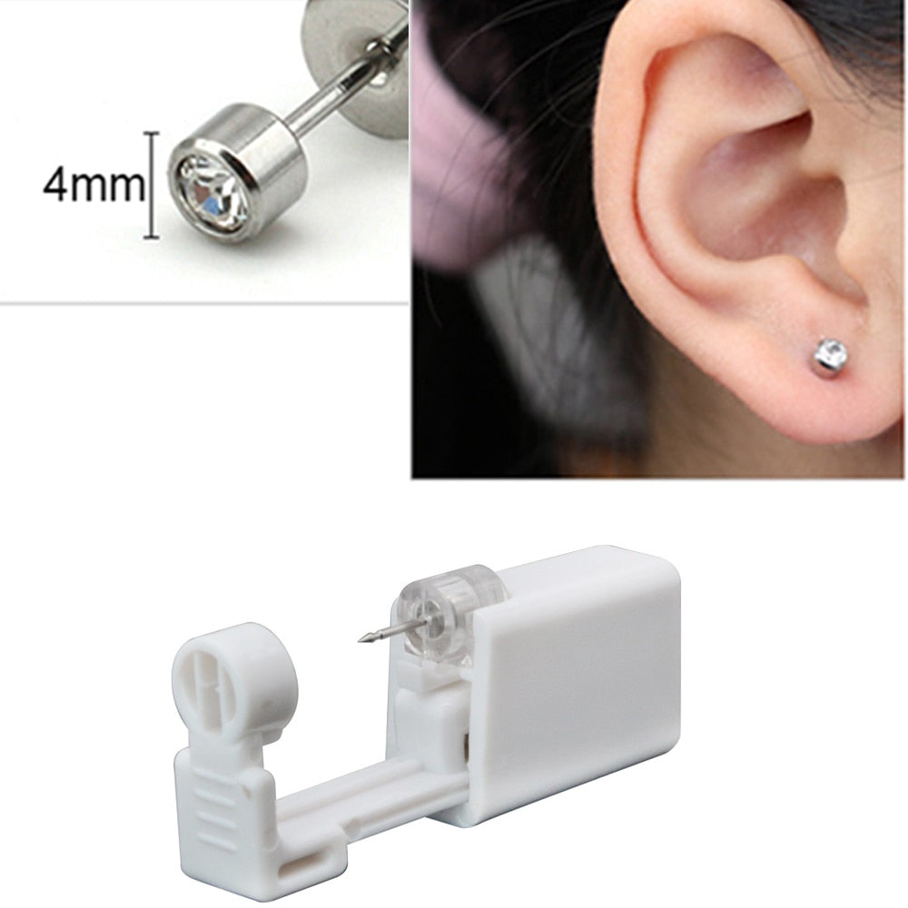 Disposable Sterile Ear-Piercing Unit Cartilage- 1/2/4 Pcs