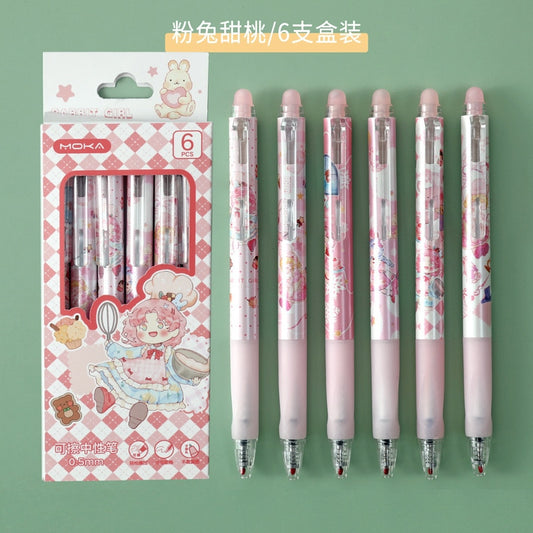 TULX erasable pen stationary kawaii pens