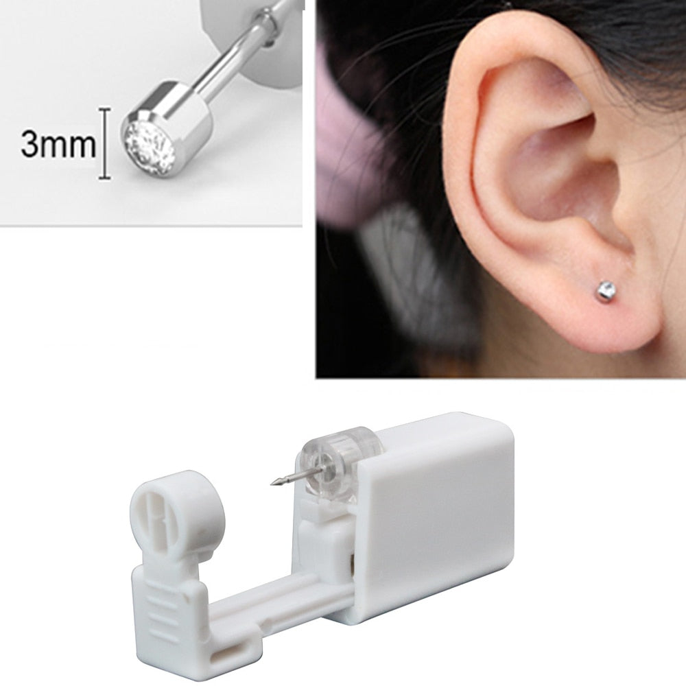 Disposable Sterile Ear-Piercing Unit Cartilage- 1/2/4 Pcs