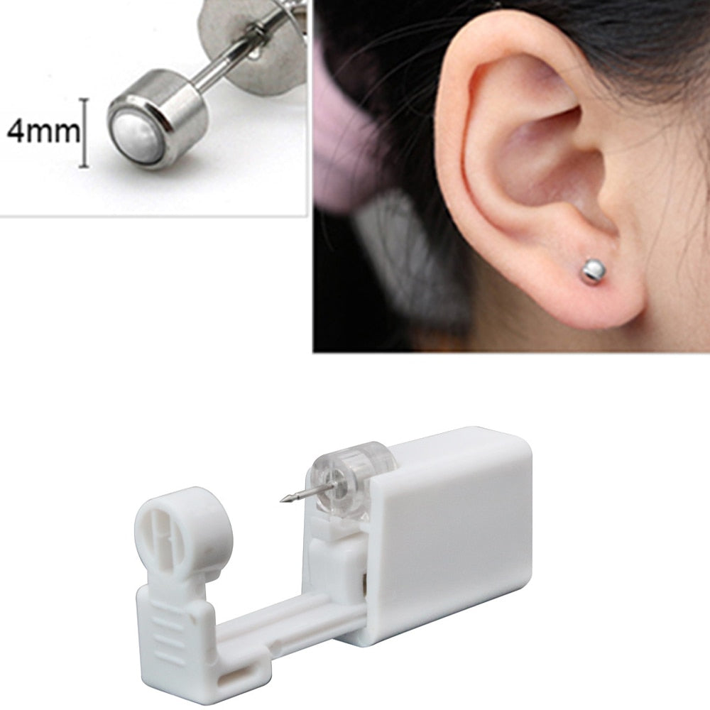 Disposable Sterile Ear-Piercing Unit Cartilage- 1/2/4 Pcs