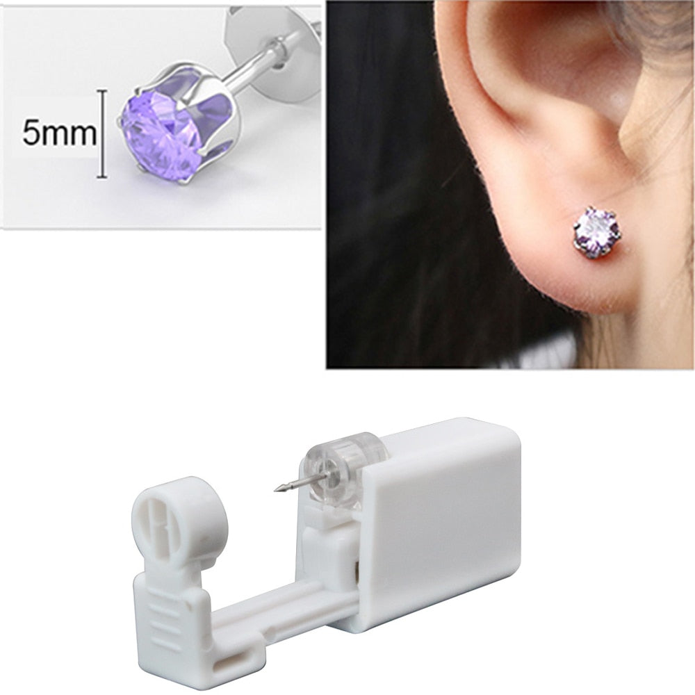 Disposable Sterile Ear-Piercing Unit Cartilage- 1/2/4 Pcs