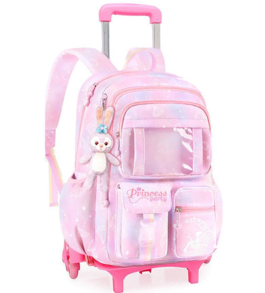 16 inch School Rolling Backpack for Kids