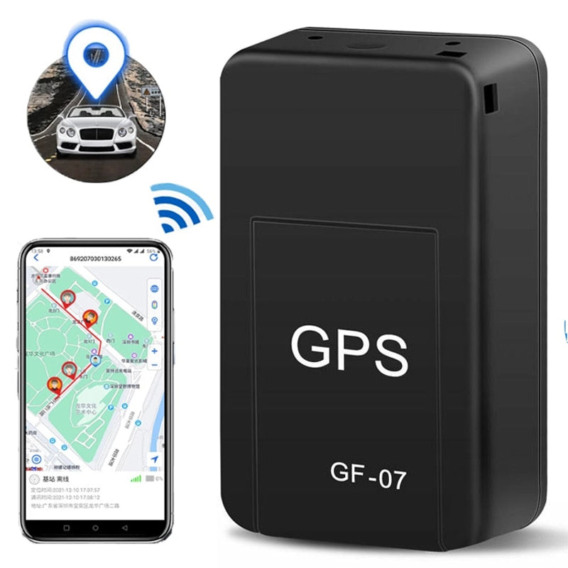 Mini GF-07 GPS Car Tracker Strong Magnetic Mount SIM Message Positioner
