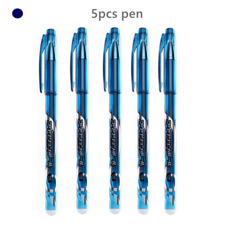 Haile 2+20pcs/Set Cute Gel Pen Erasable Refill Rod