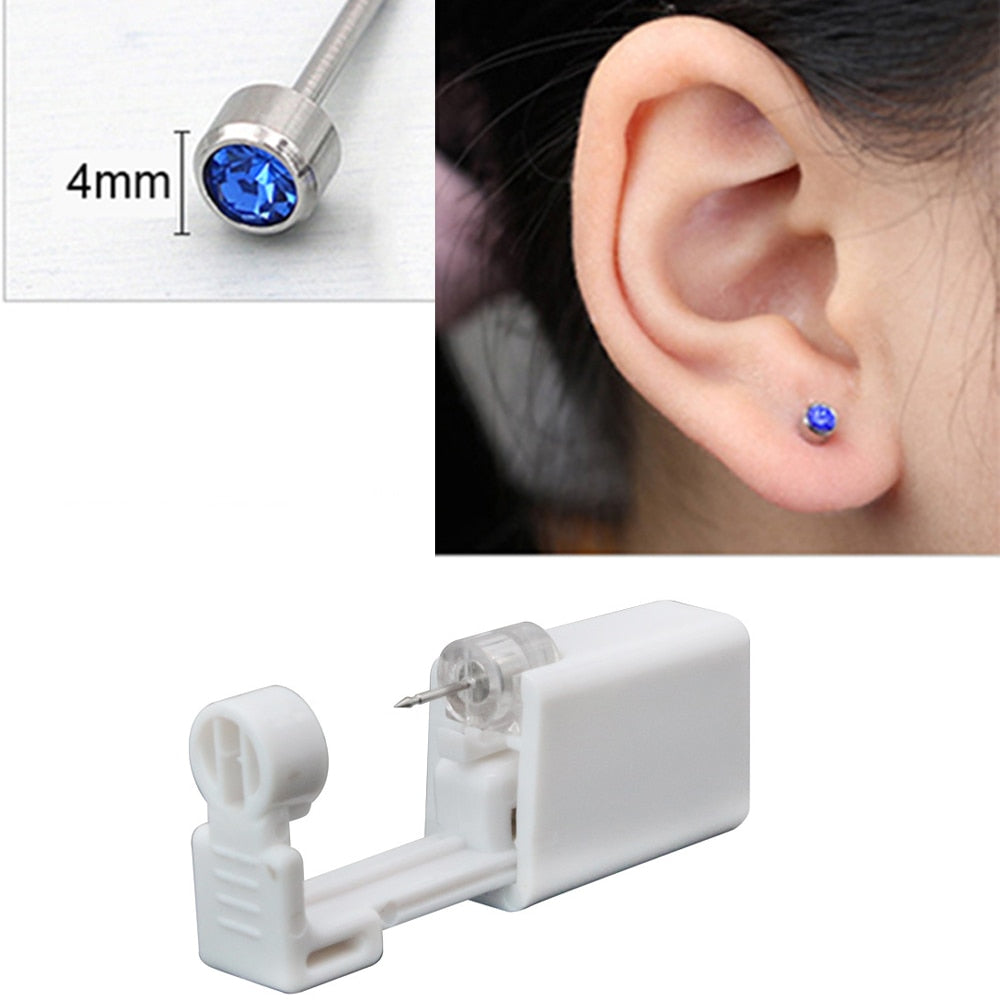 Disposable Sterile Ear-Piercing Unit Cartilage- 1/2/4 Pcs