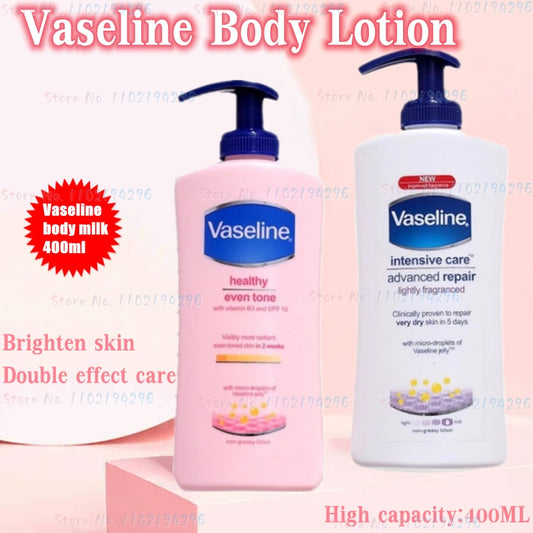 holwa  400ML Vaseline Body Lotion for Men and Women Moisturizing Body Moisturizing Fragrance Moisturizing  Lightening Cream  Whitening