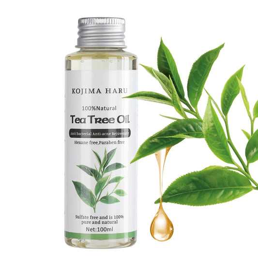 100ml Natural Tea Tree Oil Massage Oil for Relaxation and Hydration