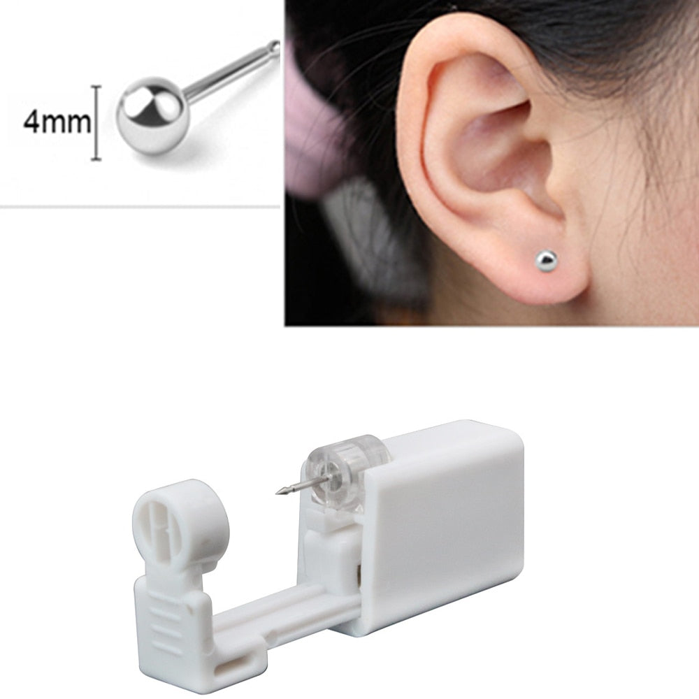 Disposable Sterile Ear-Piercing Unit Cartilage- 1/2/4 Pcs