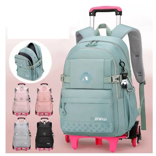 School Wheeled Backpack for Kids