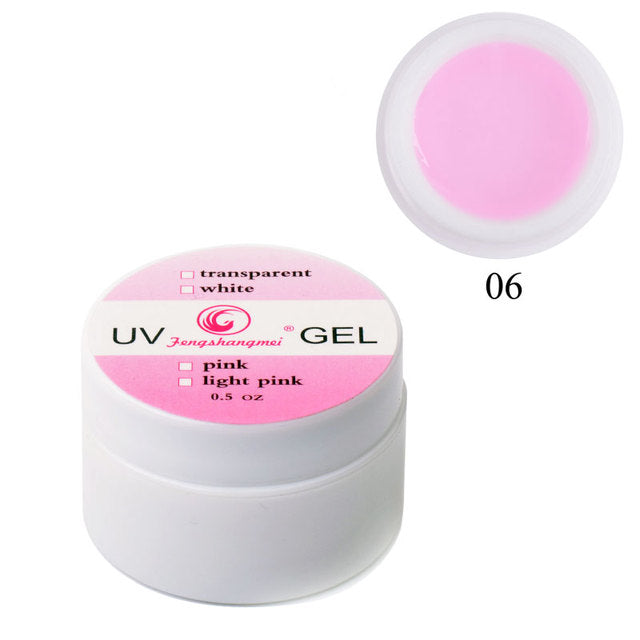 جل Fengshangmei لملحقات الأظافر، جل الأشعة فوق البنفسجية للتمويه القوي لطلاء الأظافر الجل